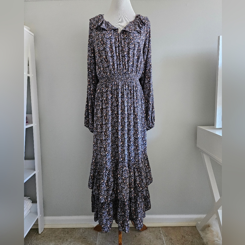 Universal Thread | Floral Long Sleeve Maxi Dress
